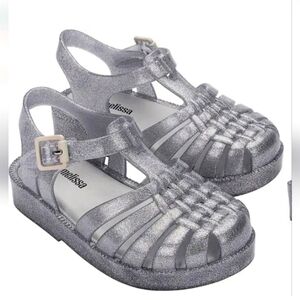 MINI MELISSA FISHMANS JELLY Sandals Size 10